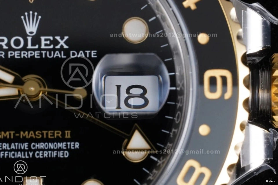 Edition 126713 YG SS Bracelet GRNR Best Dial SH3285 New Black GMT-Master ARF Super on (Gain Clone II CHS 1:1 Weight) 0510